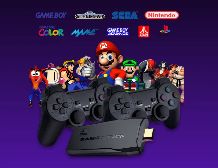 جهاز ألعاب زمان يحتوي على أكثر من 20000 لعبة